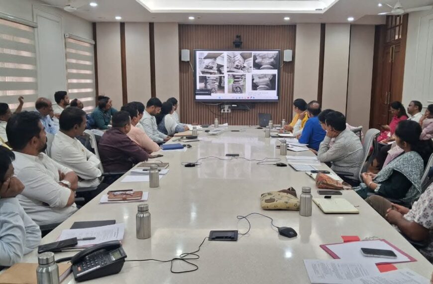 श्री जोतिबा तसेच श्री अंबाबाई देवस्थान तीर्थक्षेत्र विकास आराखड्याचा आज जिल्हाधिकाऱ्यांकडून आढावा