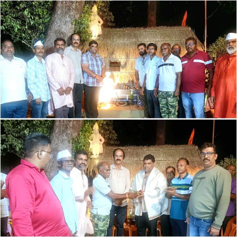 कसाल येथे संत गोरोबा काका पुण्यतिथी सोहळ्यास मा. आ. वैभव नाईक यांची उपस्थिती