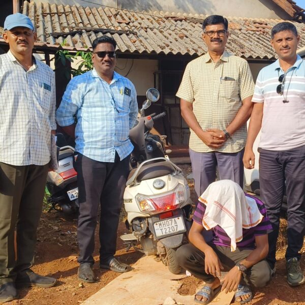 बेकरी कामगाराने चोरली दुचाकी ; एलसीबी ने आवळली गचांडी