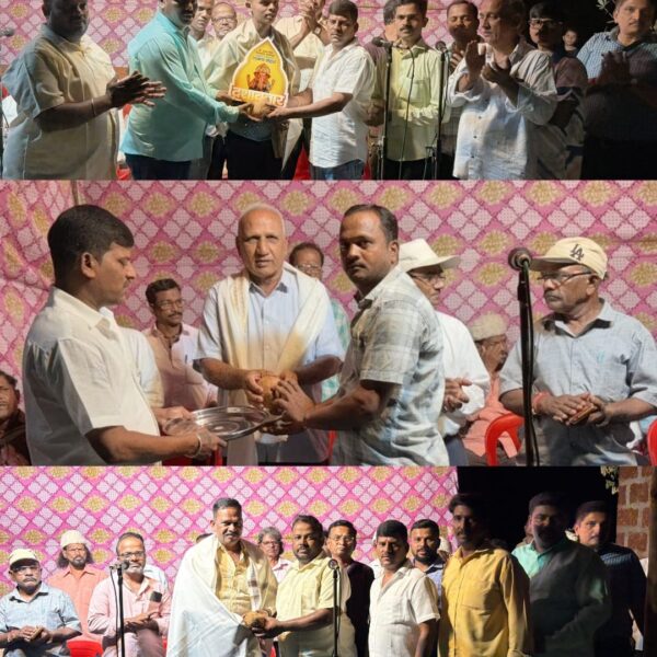 फोंडाघाट- गणेश मित्र मंडळ, कोरगावकरवाडी मार्फत स्थानिक कलावंत व जि.प.सदस्यांचा सत्कार !