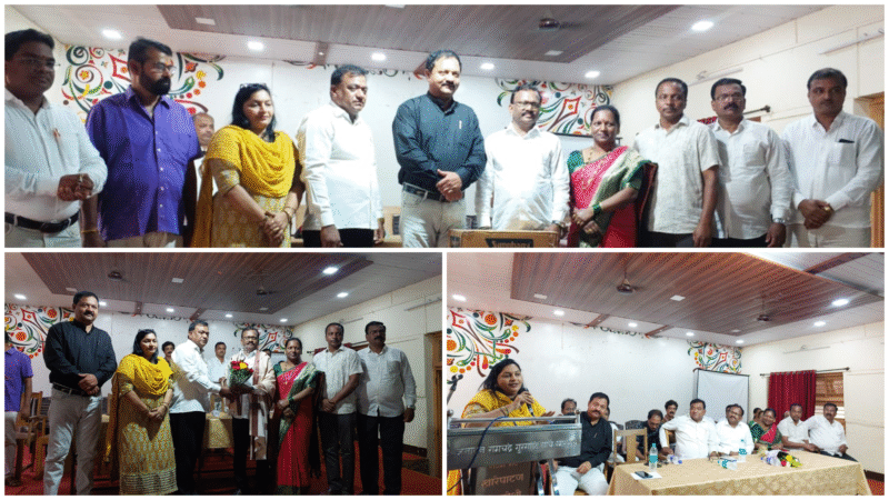 खारेपाटण हायस्कूल येथे अनिलकुमार करंगुटकर सेवापूर्ती सदिच्छा कार्यक्रम संपन्न