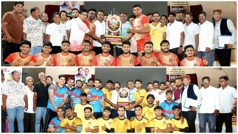 जय भारत मुंबई शहर संघ ठरला यंगस्टार कब्बडी स्पर्धेचा मानकरी