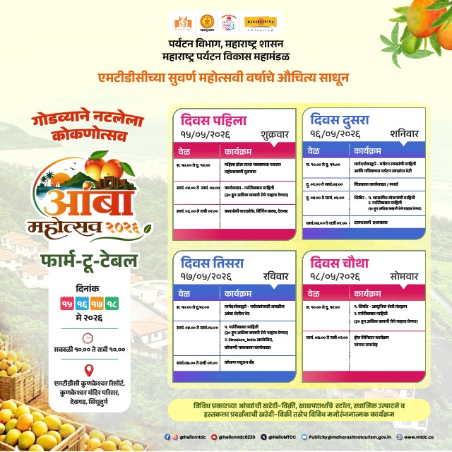 कोकणच्या आंबा वैभवाचा अनोखा उत्सव; कुणकेश्वर येथे रंगणार ‘आंबा महोत्सव&hellip;