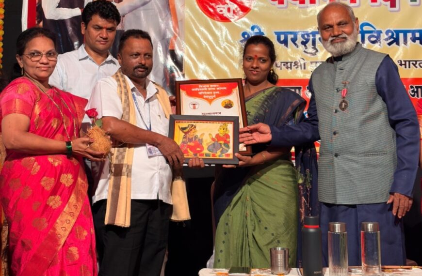 मानवाधिकार संरक्षण संघटनेचे कोकण विभागीय अध्यक्ष संतोष नाईक यांना ‘कोकण रत्न सन्मान 2026’ प्रदान