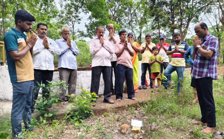 चिंदर कुंभारवाडी येथील विविध विकास कामांचे सदाशिव चिंदरकर यांच्या हस्ते भूमिपूजन…!