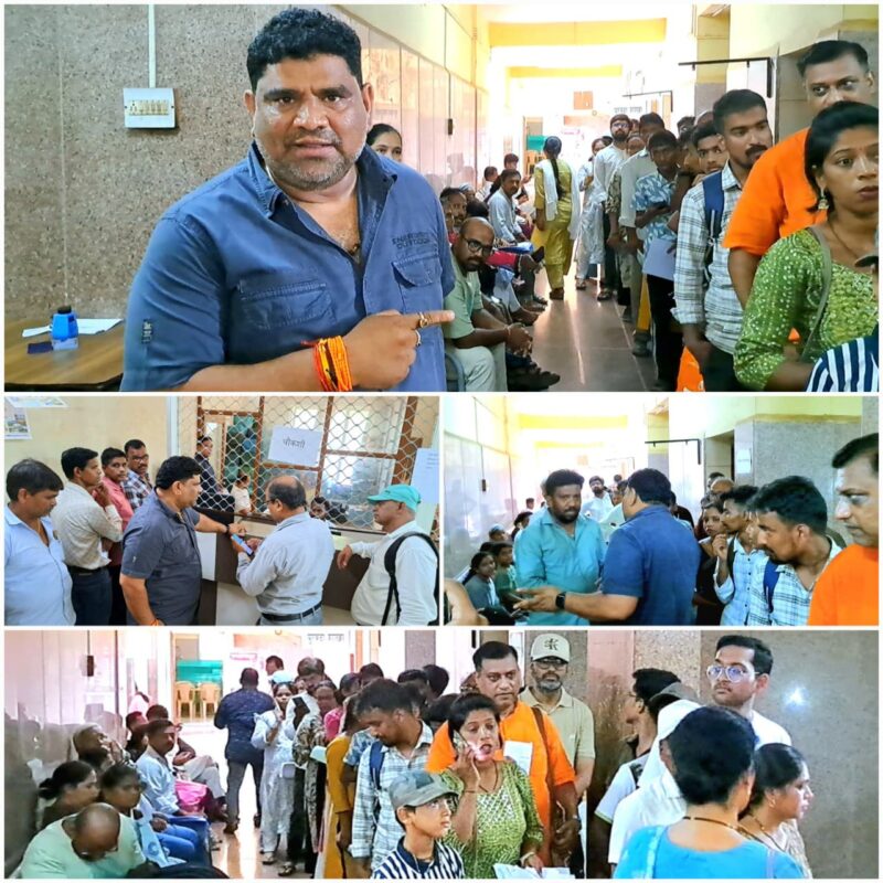 कणकवली सेतू सुविधा केंद्रात नागरिकांच्या होणाऱ्या गैरसोयीवरून मा.आ. वैभव नाईक&hellip;