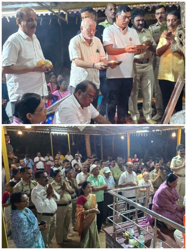 सावंतवाडीतील “श्री औदुंबर स्वामी मंदिरात” स्वामी पादुकांचे उत्साहात पूजन…