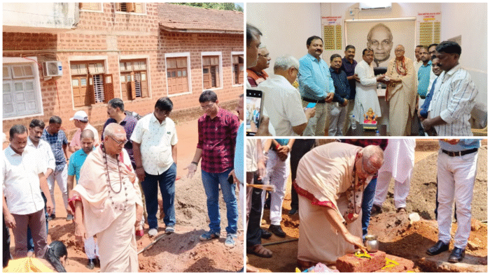 खारेपाटण हायस्कूल व ज्युनियर कॉलेजच्या बहुद्देशीय सभागृहाचे रामेश्वरम मंदिर ट्रस्टी&hellip;