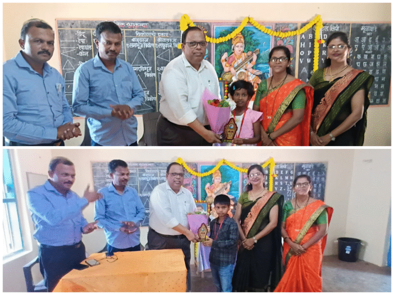 जि. प. प्राथमिक शाळा काळसे, धामापूर येथे विद्यार्थी गुणगौरव आणि&hellip;