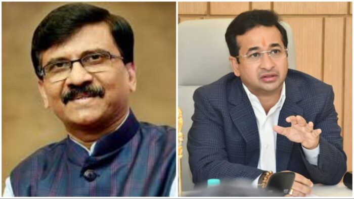 ” उत्तम मंत्री “..चक्क संजय राऊतांकडून नितेश राणेंची स्तुती
