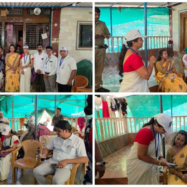 जनगणना २०२७ च्या कामकाजाची जिल्हाधिकारी तृप्ती धोडमिसे यांच्याकडून प्रत्यक्ष पाहणी