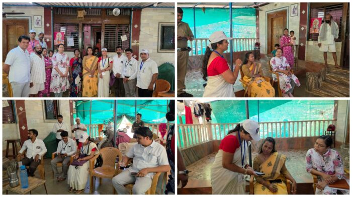 जनगणना २०२७ च्या कामकाजाची जिल्हाधिकारी तृप्ती धोडमिसे यांच्याकडून प्रत्यक्ष पाहणी