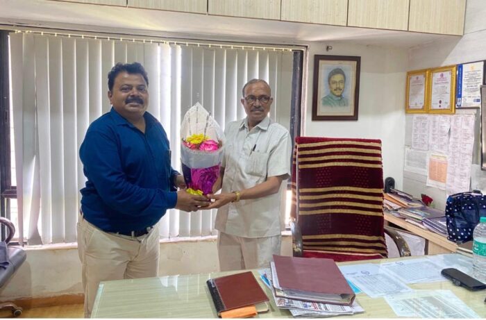 वैभववाडी आनंदीबाई रावराणे कला, वाणिज्य व विज्ञान महाविद्यालयाच्या प्राचार्यपदी डॉ.&hellip;