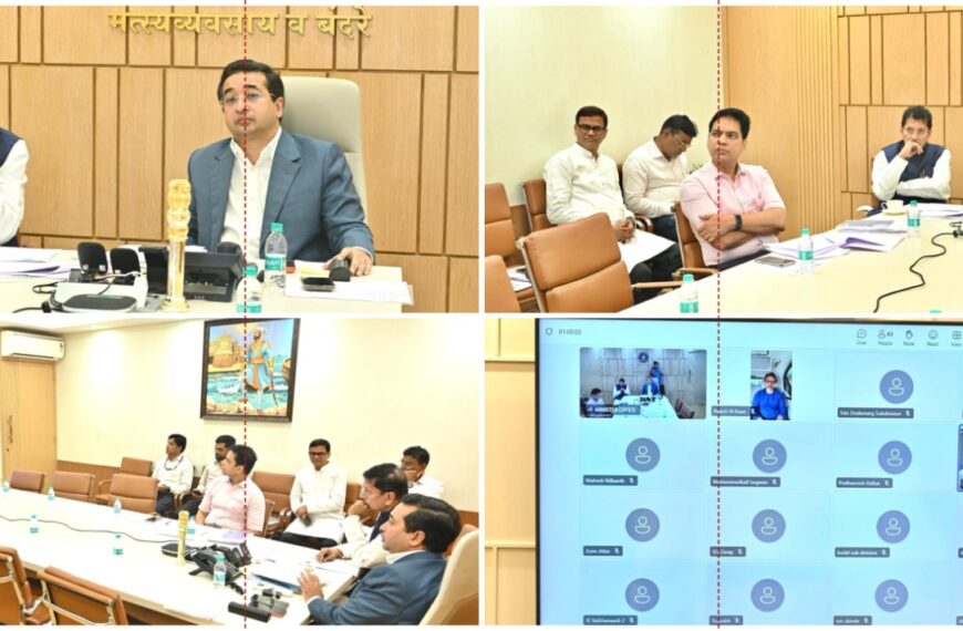 सिंधुदुर्गात मान्सूनपूर्व तयारीचा पालकमंत्री नितेश राणेंकडून आढावा; महावितरणला वीजपुरवठा सुरळीत ठेवण्याच्या सूचना