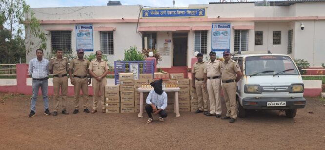 अवैध दारू वाहतुकीला देवगड पोलिसांचा चाप ; सव्वा दोन लाखांच्या&hellip;