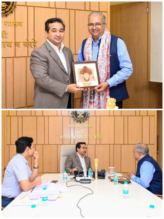 नवी मुंबई-चिपी विमानसेवा स्वातंत्र्यदिनापूर्वी सुरू होण्यासाठी सकारात्मक पावले; मंत्री नितेश&hellip;