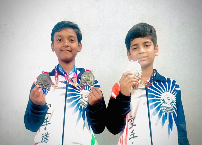 नेपाळच्या आंतरराष्ट्रीय कराटे स्पर्धेत वाघेरीच्या कराटेपटूंची चमक!