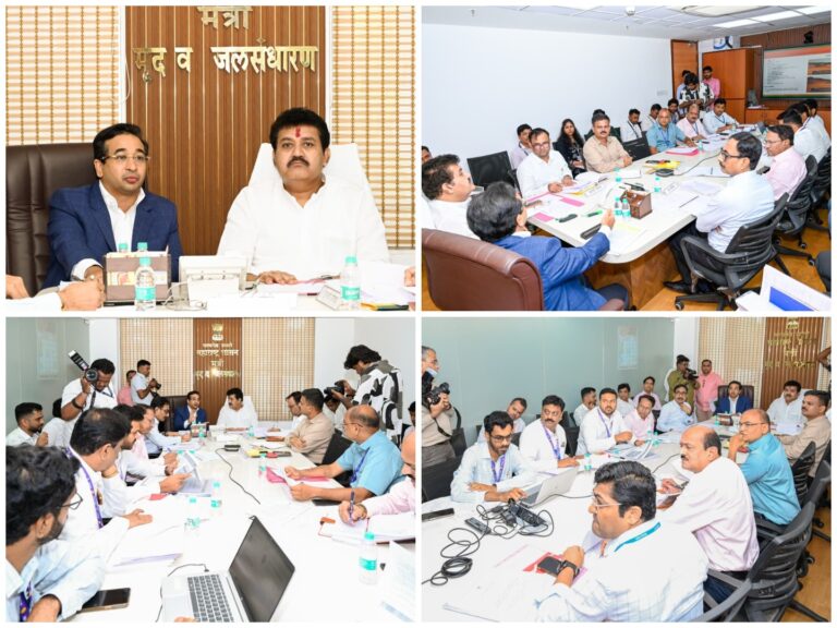 सिंधुदुर्ग जिल्ह्यातील लघु सिंचन योजनांचा मृद व जलसंधारण मंत्री संजय राठोड, पालकमंत्री नितेश राणे यांच्याकडून आढावा