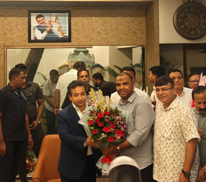 पालकमंत्री नितेश राणेंचे मुद्स्सरनझर शिरगावकर यांच्याकडून वाढदिवसानिमित्त अभिष्टचिंतन