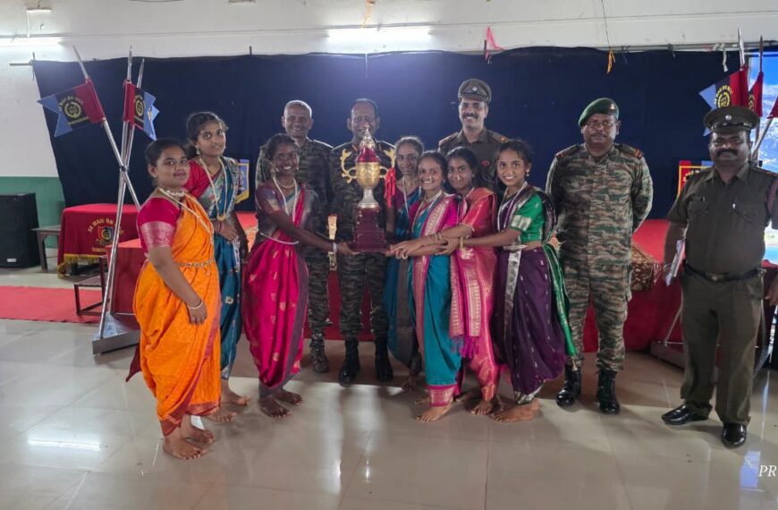 58 महाराष्ट्र बटालियन एनसीसीच्या वार्षिक प्रशिक्षण शिबिरात कनेडी हायस्कूलचा सांस्कृतिक स्पर्धेत प्रथम क्रमांक