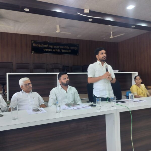 स्मार्ट व्हिलेज प्रकल्पामुळे होणार गावांचा सर्वांगीण विकास – सभापती सिद्धेश रावराणे