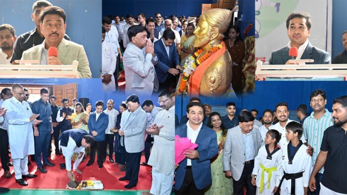 खासदार नारायण राणे यांच्या हस्ते आंतरराष्ट्रीय दर्जाचे बॅडमिंटन कोर्ट व&hellip;