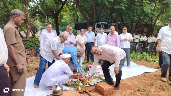 फोंडाघाट एज्युकेशन सोसायटीच्या नूतन इमारत वास्तूचा भूमिपूजन सोहळा संपन्न