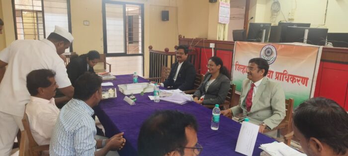 विशेष लोकअदालतीत ४६ धनादेश अनादर प्रकरणांचा निकाल; ५१.१५ लाखांच्या तडजोडी