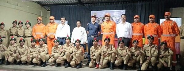 माध्यमिक विद्या मंदिर कनेडी येथे NDRF कडून शालेय सुरक्षा व आपत्ती व्यवस्थापन प्रशिक्षण