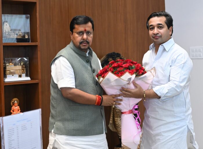 दिल्लीत भाजपचे राष्ट्रीय अध्यक्ष नितीन नबीन यांची मंत्री नितेश राणे&hellip;