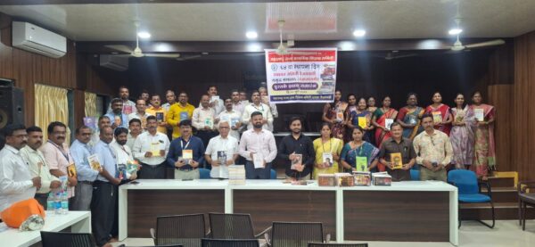 पुस्तके दान करण्याचा शिक्षक समितीचा उपक्रम आदर्शवत: सभापती सिद्धेश रावराणे