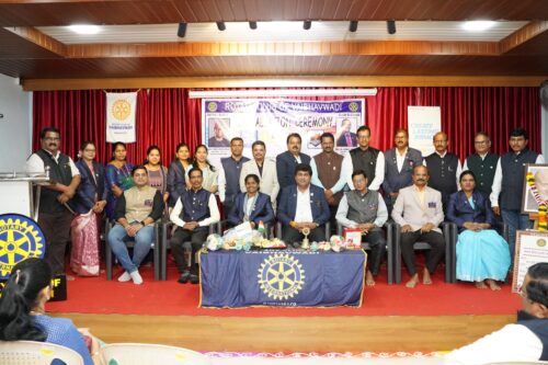 रोटरी क्लब ऑफ वैभववाडीचा पदग्रहण सोहळा उत्साहात;
