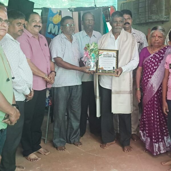 कारगिल विजय दिनानिमित्त भारतीय जनता पार्टी , सिंधुदुर्गतर्फे माजी सैनिकांचा सन्मान