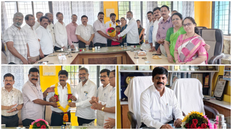 सिंधुदुर्ग जिल्हा शिक्षक पतपेढीच्या उपाध्यक्षपदी स्वप्निल पाटील यांची बिनविरोध निवड