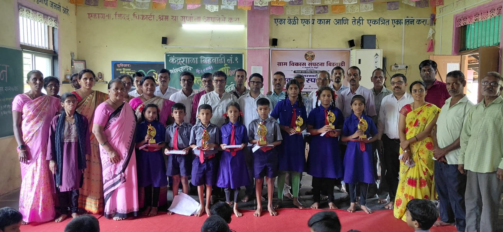 बिडवाडीत आंतरशालेय प्राथमिक वक्तृत्व स्पर्धा उत्साहात