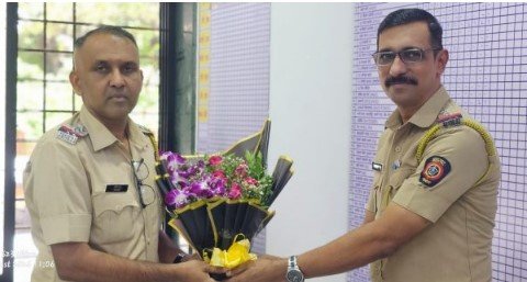 पी आय राजेंद्र मगदूम यांनी स्वीकारला सावंतवाडी पोलीस ठाण्याचा पदभार