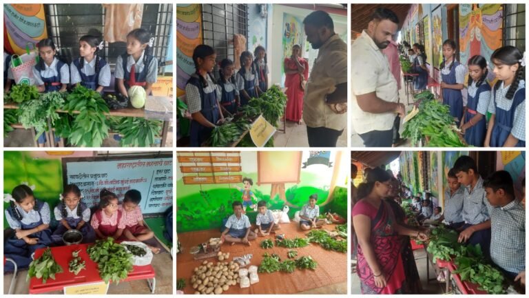 रानभाज्या प्रदर्शन, विक्री व आठवडी बाजार उपक्रमास उत्स्फूर्त प्रतिसाद