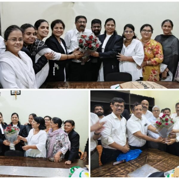 कणकवली तालुका बार असोसिएशनच्या अध्यक्षपदी ॲड. राजेश परुळेकर, उपाध्यक्षपदी ॲड रेखा सावंत यांची निवड