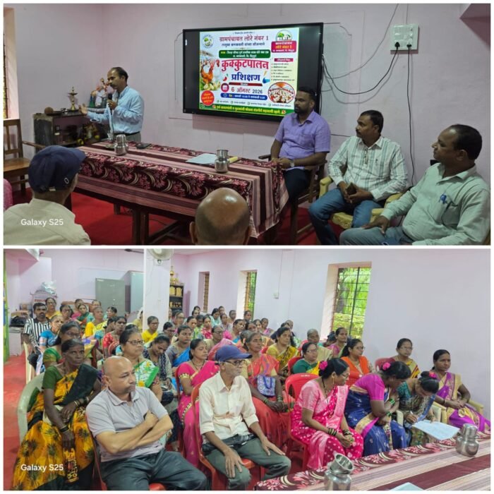 कुक्कुटपालनातून आर्थिक उन्नती साधा; महिलांनी स्वयंरोजगाराच्या संधींचा लाभ घ्यावा –&hellip;