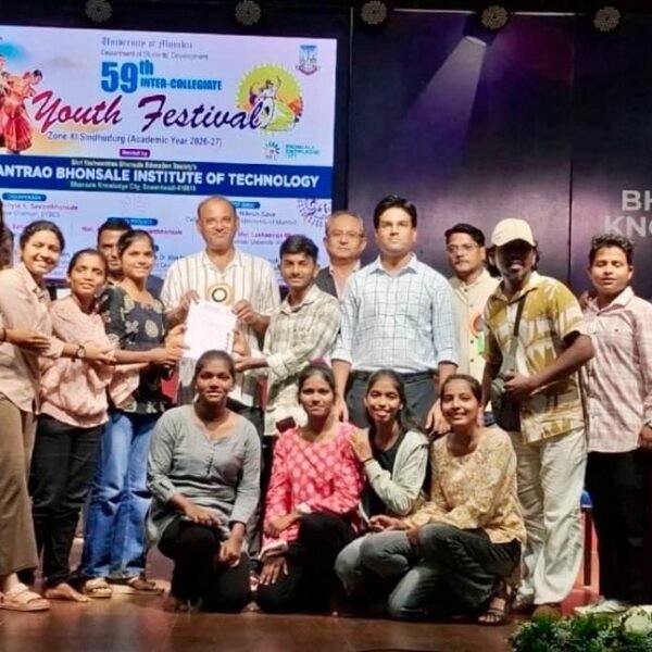 आनंदीबाई रावराणे महाविद्यालयाची युवा महोत्सवात चमकदार कामगिरी