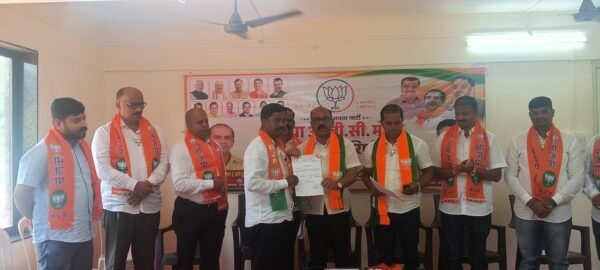 भाजप ओबीसी मोर्चाच्या जिल्हा सरचिटणीसपदी प्रकाश मेस्त्री…!
