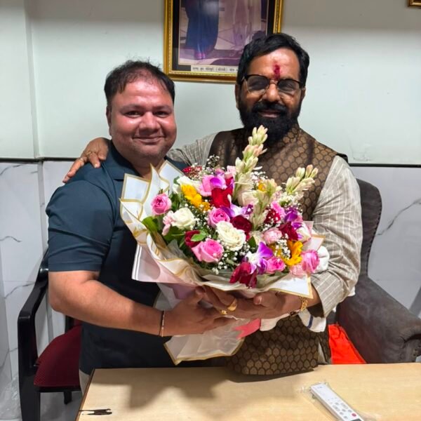 पालकमंत्री भरतशेठ गोगावले यांचे सामाजिक कार्यकर्ता संदीप चौकेकर यांनी केले अभिनंदन