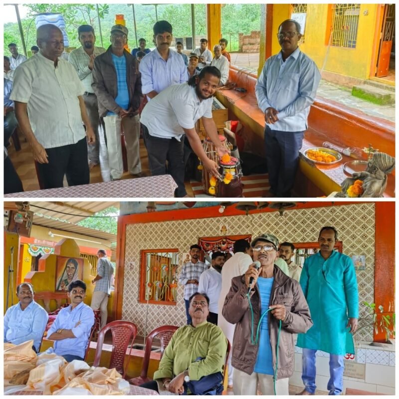 कुणकवण दत्त मंदिरात गुरुपूजन सोहळा उत्साहात; अभंग गायनाने रंगली भक्तिसंध्या