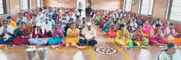 हडपिड येथे १०१ स्वामी भक्तांचा सामूहिक महाअभिषेक सोहळा