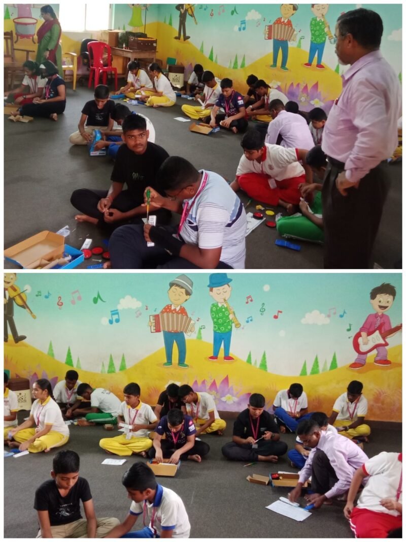 नॅशनल इंग्लिश मिडीयम स्कूल नडगिवे येथे रोबोटिक्स मार्गदर्शन कार्यशाळा संपन्न