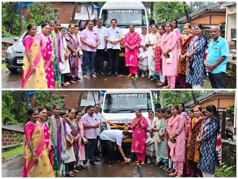 श्रावण सोमवारनिमित्त सोनगेवाडीतील महिलांना मोफत कुणकेश्वर दर्शनाचा योग