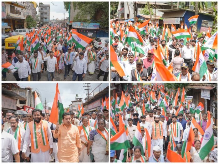 तिरंग्याच्या अभिमानाने सावंतवाडी दुमदुमली; भाजपा सावंतवाडी विधानसभा यांच्या पुढाकारातून भव्य&hellip;