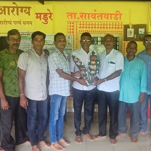 मडूरा तंटामुक्ती अध्यक्षपदी जगन्नाथ परब