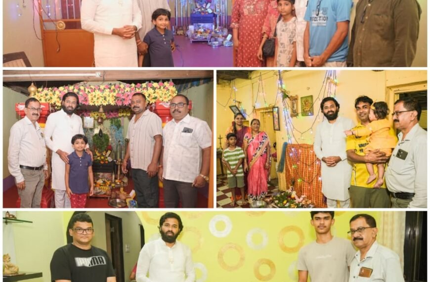 ‘गोविंदा’च्या जयघोषात विशाल परब यांचे श्रीकृष्ण दर्शन; सावंतवाडीत भक्तिमय वातावरण