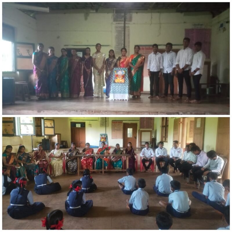 विद्यार्थी झाले शिक्षक; वायंगणी हायस्कूलमध्ये ‘शिक्षक दिन’ उत्साहात साजरा!
